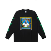 HADJI BLACK L/S T-SHIRT