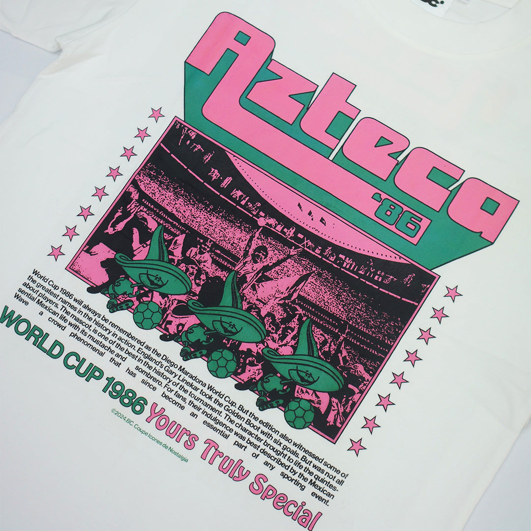 BCSTUDIO - AZTECA WHITE T-SHIRT