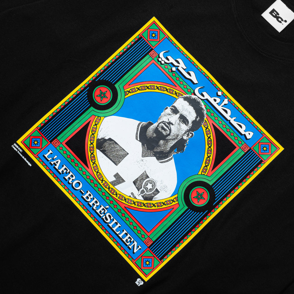 HADJI BLACK L/S T-SHIRT