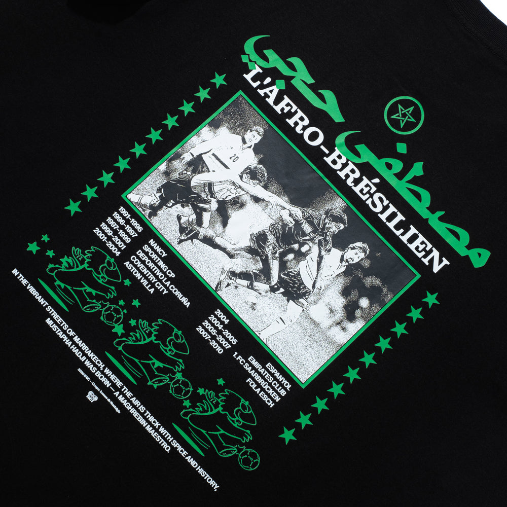 HADJI BLACK L/S T-SHIRT