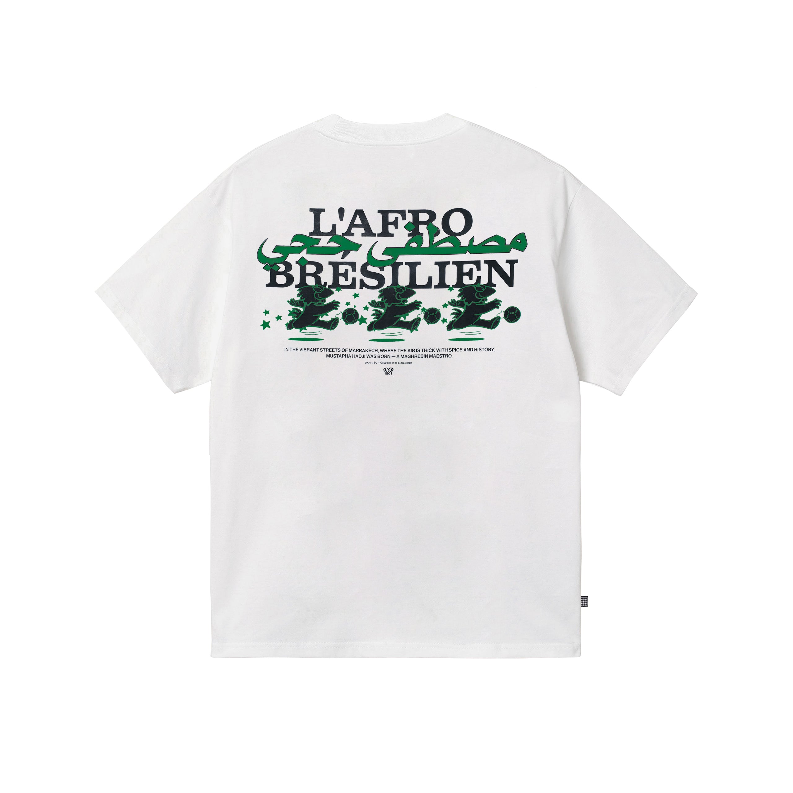 HADJI WHITE S/S T-SHIRT