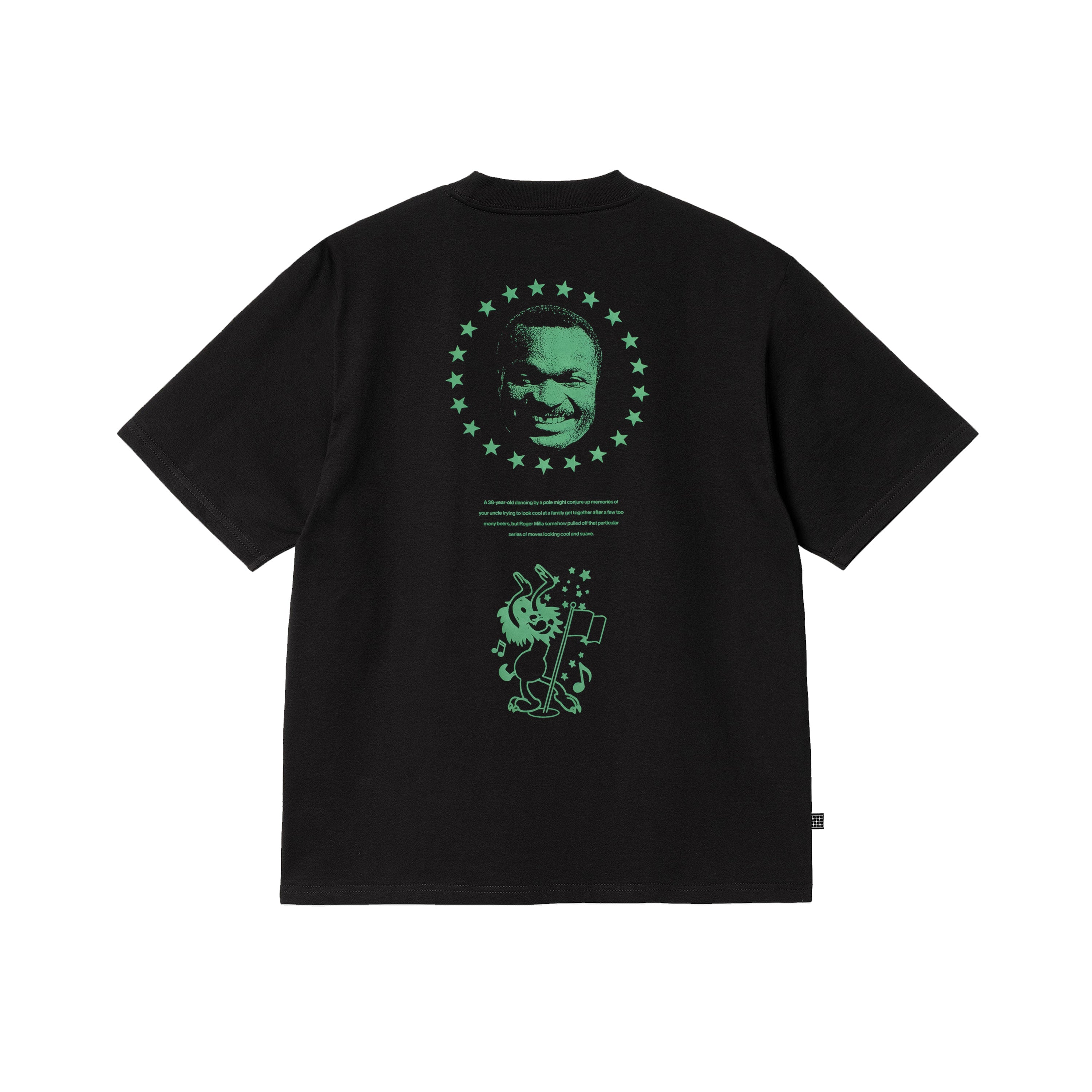 ROGER BLACK T-SHIRT