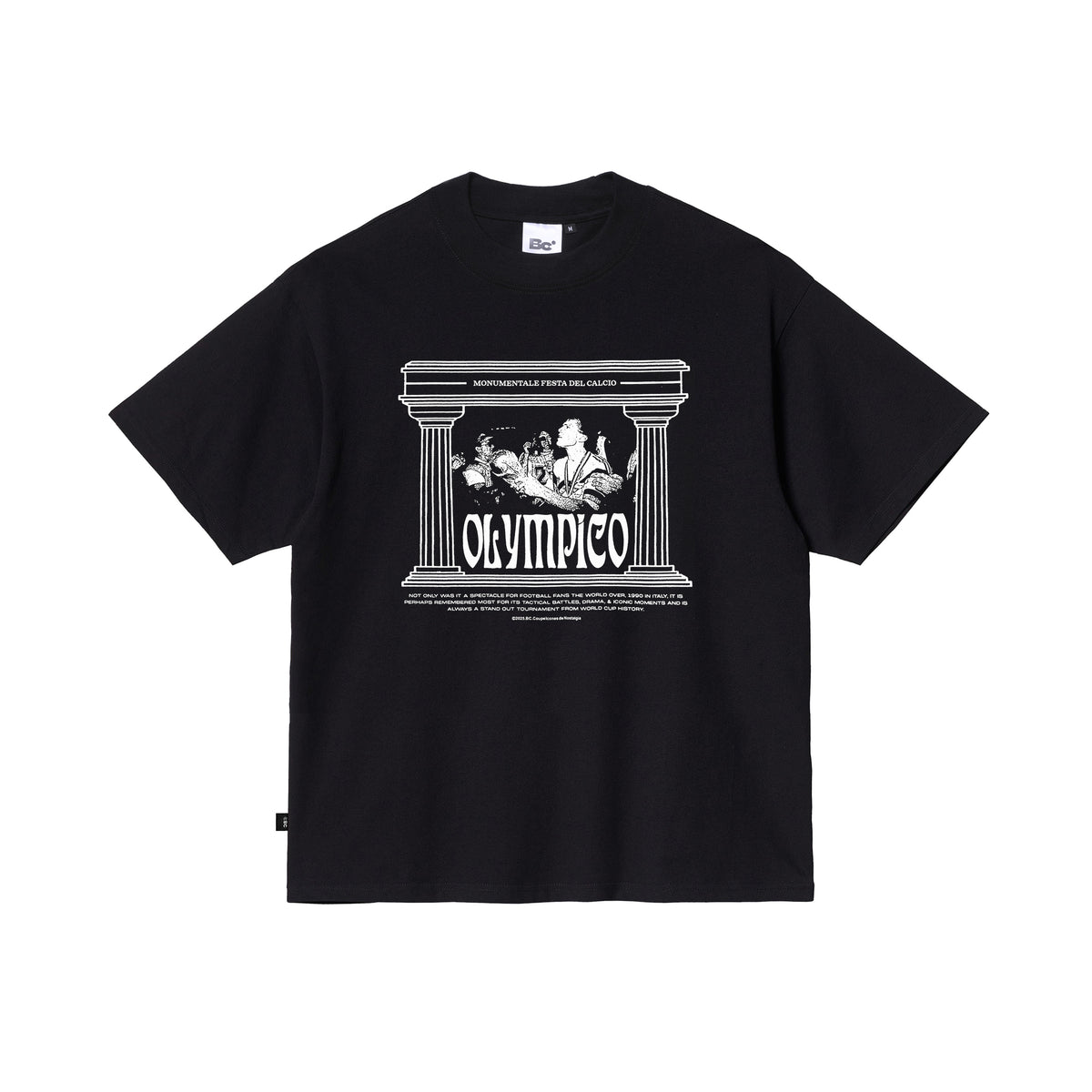 OLYMPICO BLACK T-SHIRT