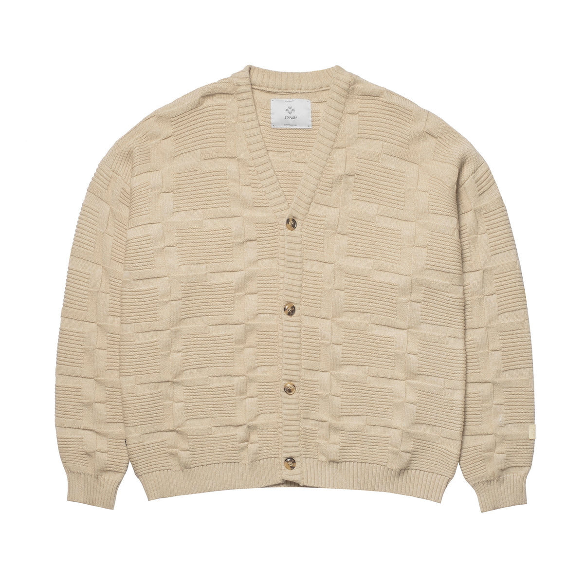 STAPLES CARDIGAN BISQUE