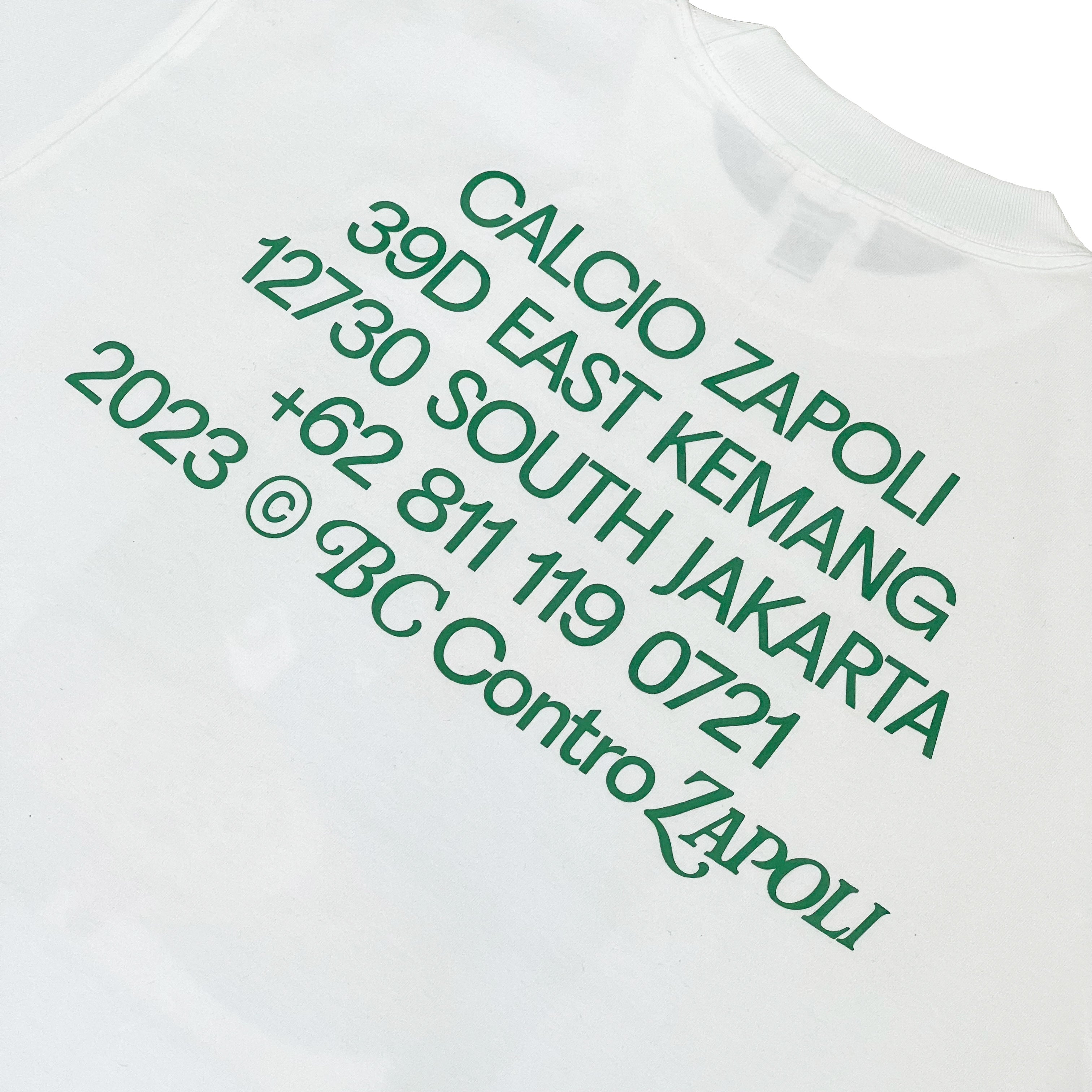 BCSTUDIO X ZAPOLI - DIEGO WHITE T-SHIRT