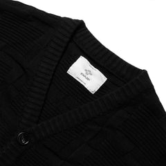 STAPLES CARDIGAN BLACK